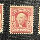 U.S. Stamps SCOTT #368, 371 & 373 PAIRS, ALL MOG W/ 368 LINE PAIR, BRIGHT & VF-CAT $100
