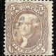 U.S. Stamps SCOTT #69, 12c GRAY-BLACK, USED, VF+ & VERY CHOICE-CATALOG $105
