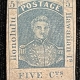 Parcel Post Stamps SCOTT #Q-11 PARCEL POST 75c CARMINE, USED, VF W/ SE (BOTTOM), CAT $35
