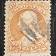 U.S. Stamps SCOTT #76, 5c, BROWN, USED, VERY FINE – CAT $120