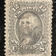 U.S. Stamps SCOTT #91, 15c, BLACK, E GRILL, USED, FINE+ APPEARANCE – CAT $600