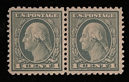 U.S. Stamps SCOTT #542 1c GREEN, PERF 11 X 10, MOG-NH, LT GUM CREASE, VF+& FRESH-CAT $60