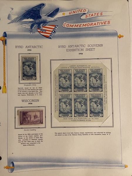 U.S. Stamps COLLECTION OF FARLEY SPECIAL PRINTINGS IN MOUNTS ON ALBUM PAGES, NGAI-FRESH & VF
