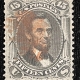 U.S. Stamps SCOTT #93 2c “BLACK JACK”, F GRILL, USED, FINE & SOUND – CATALOG $55