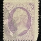 U.S. Stamps SCOTT #149 7c VERMILLION, USED, abt FINE W/ STAR CANCEL, CAT $90