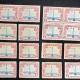 U.S. Stamps SCOTT #C-4, 8c GREEN AIRMAIL, MSDOG-HINGED W/ BOTTOM STRAIGHT EDGE-CAT $17