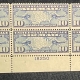 U.S. Stamps SCOTT #C-12 5c VIOLET, BLOCK OF 4, PERF 11, MOG-NH, VF & FRESH-CAT $70