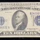 U.S. Stamps SCOTT #O-40, 10c NAVY, MOG-NH, GLAZED GUM, 2 SHORT PERFS, FINE APP-CAT $1000