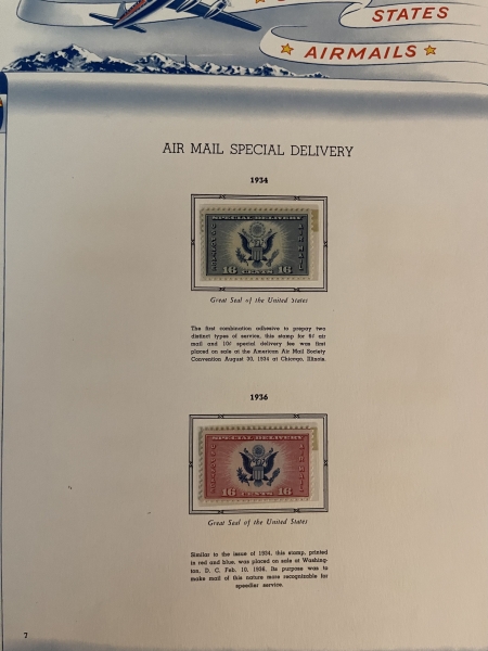 U.S. Stamps 1920s-50s COMMEMS/AIRMAILS, 25 PGS, BLOCKS, PANES, SINGLES-MOG & FRESH-CAT $300+