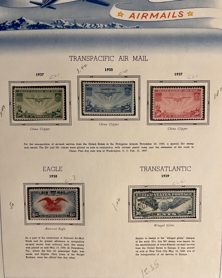 U.S. Stamps U.S. SINGLE REMAINDER, 1902-1950s, MOST MOG-NH, DEFINITIVE/COMMEM/BOB-CAT $350+