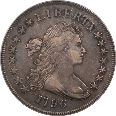 Early Dollars 1796 DRAPED BUST DOLLAR LG DATE/SM LETTERS – PCGS XF-40 FRESH & ORIGINAL!