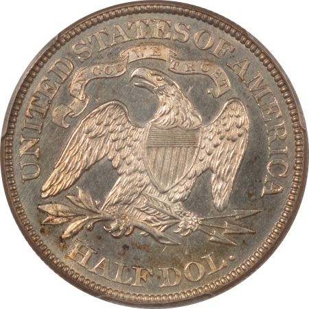 Liberty Seated Halves 1870 PROOF SEATED LIBERTY HALF DOLLAR – PCGS PR-63, PREMIUM QUALITY!