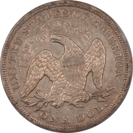 Liberty Seated Dollars 1870-CC SEATED LIBERTY DOLLAR – PCGS XF-40