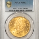 $20 1895 $20 LIBERTY GOLD – PCGS MS-64, FRESH, VIRTUALLY GEM & CAC APPROVED!
