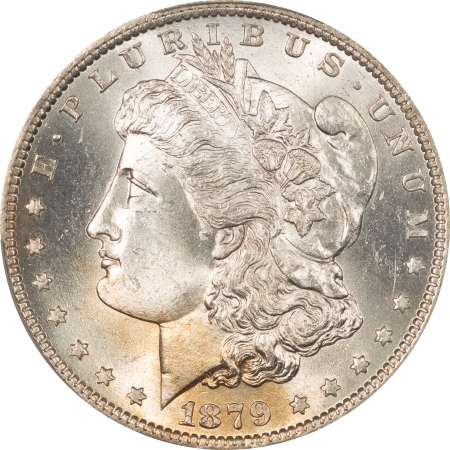 CAC Approved Coins 1879-O MORGAN DOLLAR – PCGS MS-65+ PREMIUM QUALITY+ & CAC APPROVED!