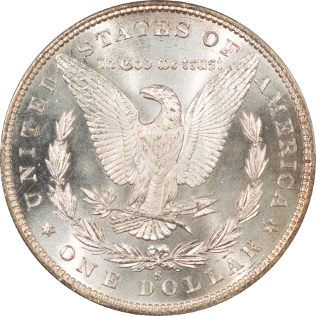 Morgan Dollars 1880-S MORGAN DOLLAR – PCGS MS-65+, FROSTY & PREMIUM QUALITY!