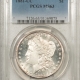 Morgan Dollars 1881-CC MORGAN DOLLAR – PCGS MS-65, WHITE GEM! PREMIUM QUALITY!