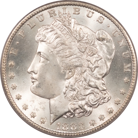 Morgan Dollars 1883-CC MORGAN DOLLAR – PCGS MS-66 PREMIUM QUALITY!