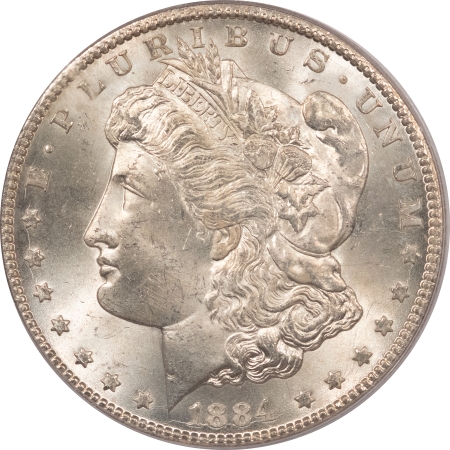 Morgan Dollars 1884-CC MORGAN DOLLAR – PCGS MS-64