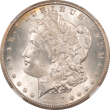 Morgan Dollars 1885-CC MORGAN DOLLAR – NGC MS-65