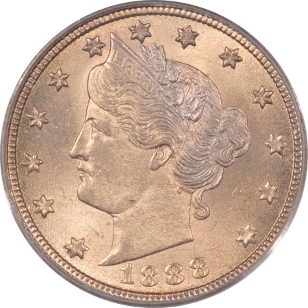 Liberty Nickels 1888 LIBERTY NICKEL – PCGS MS-63