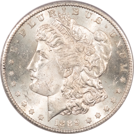 Morgan Dollars 1889-S MORGAN DOLLAR – PCGS MS-64