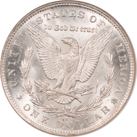 CAC Approved Coins 1891-CC MORGAN DOLLAR TOP 100 VAM-3 SPITTING EAGLE – NGC MS-63, CAC, PQ!