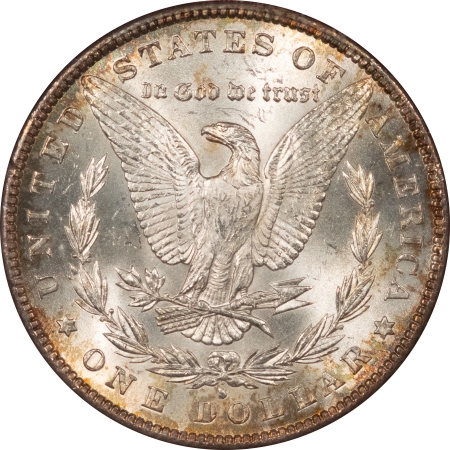 New Store Items 1891-S MORGAN DOLLAR, FROM THE REDFIELD COLLECTION, RED CASE, NGC MS-62, PRETTY