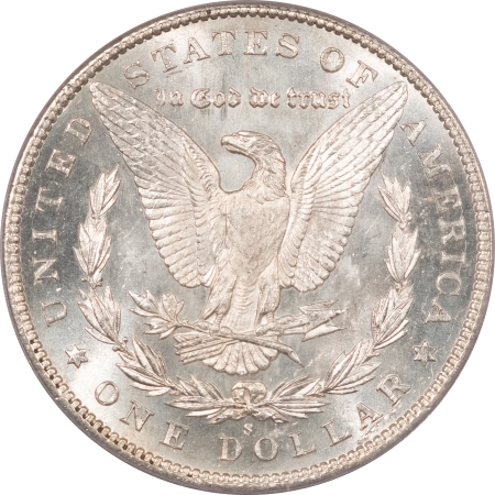 Morgan Dollars 1895-S MORGAN DOLLAR – PCGS MS-64 FROSTY & PREMIUM QUALITY!