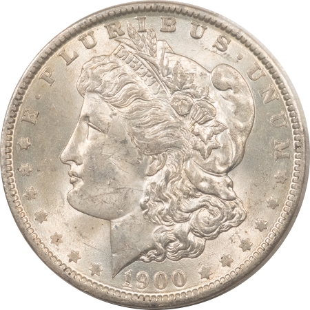 Morgan Dollars 1900-O MORGAN DOLLAR – BLUE GSA SOFT PACK, W/ ENVELOPE & CARDS, NICE CHOICE BU!