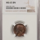 Indian 1909-S INDIAN CENT – NGC VG-8 BN, KEY-DATE!