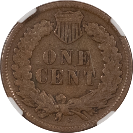 Indian 1909-S INDIAN CENT – NGC VG-8 BN, KEY-DATE!
