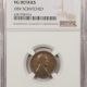 Lincoln Cents (Wheat) 1909-S VDB LINCOLN CENT – NGC F-12 BN, KEY-DATE!
