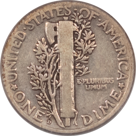 Mercury Dimes 1921-D MERCURY DIME – PCGS VG-8, OLD GREEN HOLDER!
