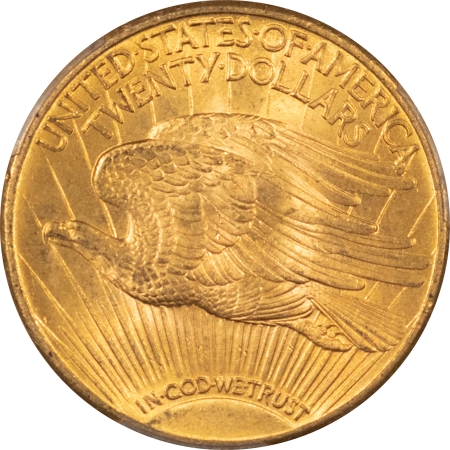 $20 1925 $20 ST. GAUDEN’S GOLD PCGS MS-65+