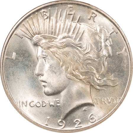 New Certified Coins 1926-D PEACE DOLLAR – NGC MS-64 LOOKS 65 MARK FREE & PREMIUM QUALITY!