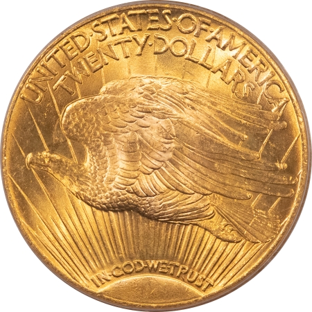$20 1927 $20 ST GAUDENS GOLD – PCGS MS-64, FLASHY LOOKS GEM!