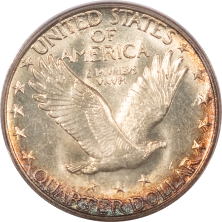 New Certified Coins 1927-D STANDING LIBERTY QUARTER – PCGS MS-64, LOOKS GEM & PREMIUM QUALITY!
