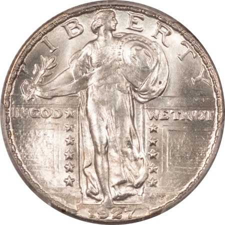 CAC Approved Coins 1927-D STANDING LIBERTY QUARTER PCGS MS-65, CAC, BLAZING WHITE & PQ!