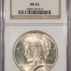 CAC Approved Coins 1935 PEACE DOLLAR – PCGS MS-65, PREMIUM QUALITY & CAC APPROVED!