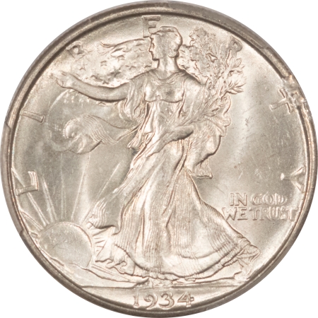 New Certified Coins 1934-D WALKING LIBERTY HALF DOLLAR PCGS MS-64 CAC- FRESH, WHITE PREMIUM QUALITY!