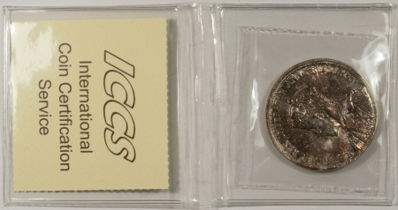Indian 1935 CANADA SILVER DOLLAR, KM# 30, ICCS CHOICE+ MINT STATE, BEAUTIFUL, NEAR GEM!