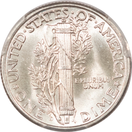 Mercury Dimes 1944-D MERCURY DIME – PCGS MS-65 FB, BLAST WHITE