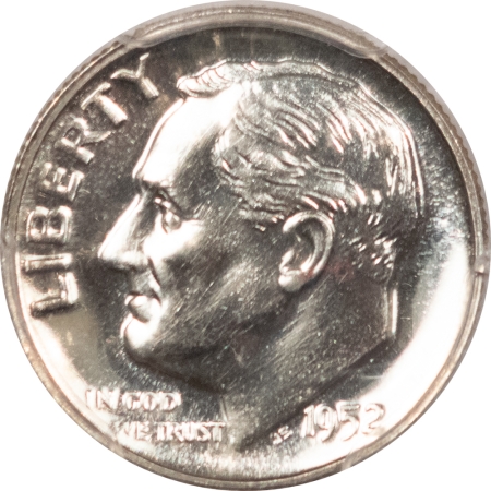 New Store Items 1952 PROOF ROOSEVELT DIME – PCGS PR-66, WHITE