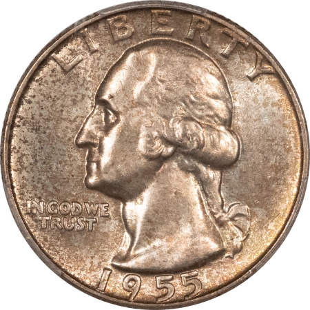 New Certified Coins 1955-D WASHINGTON QUARTER – PCGS MS-65, PREMIUM QUALITY, ORIGINAL!