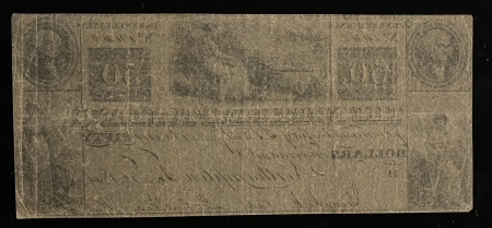 Obsolete Notes 1841 $50, THE NORTHAMPTON BANK (PENNSYLVANIA), ISSUED NOTE-ORIG F/VF; HAXBY G-48
