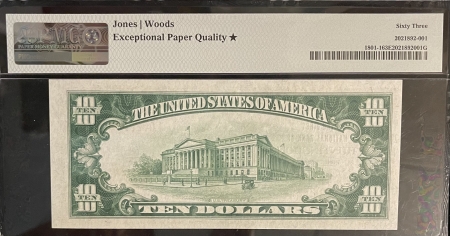 Small National Currency (5) 1929 $10’s TY 1 FNB HINTINGDON, PA-CHTR 31; 5/6 FROM CUT SHEET-PMG CH CU EPQ