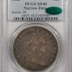 New Store Items 1845 SEATED LIBERTY DOLLAR – PCGS F-15, SCARCE DATE!