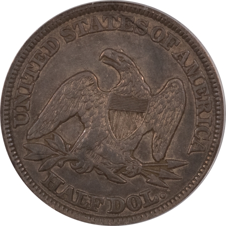 Liberty Seated Halves 1857 SEATED LIBERTY HALF DOLLAR – PCGS XF-40, ORIGINAL & PQ!
