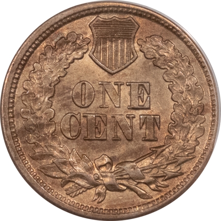 New Store Items 1863 INDIAN CENT – PCGS AU-58, TWO PIECE RATTLER! PREMIUM QUALITY!